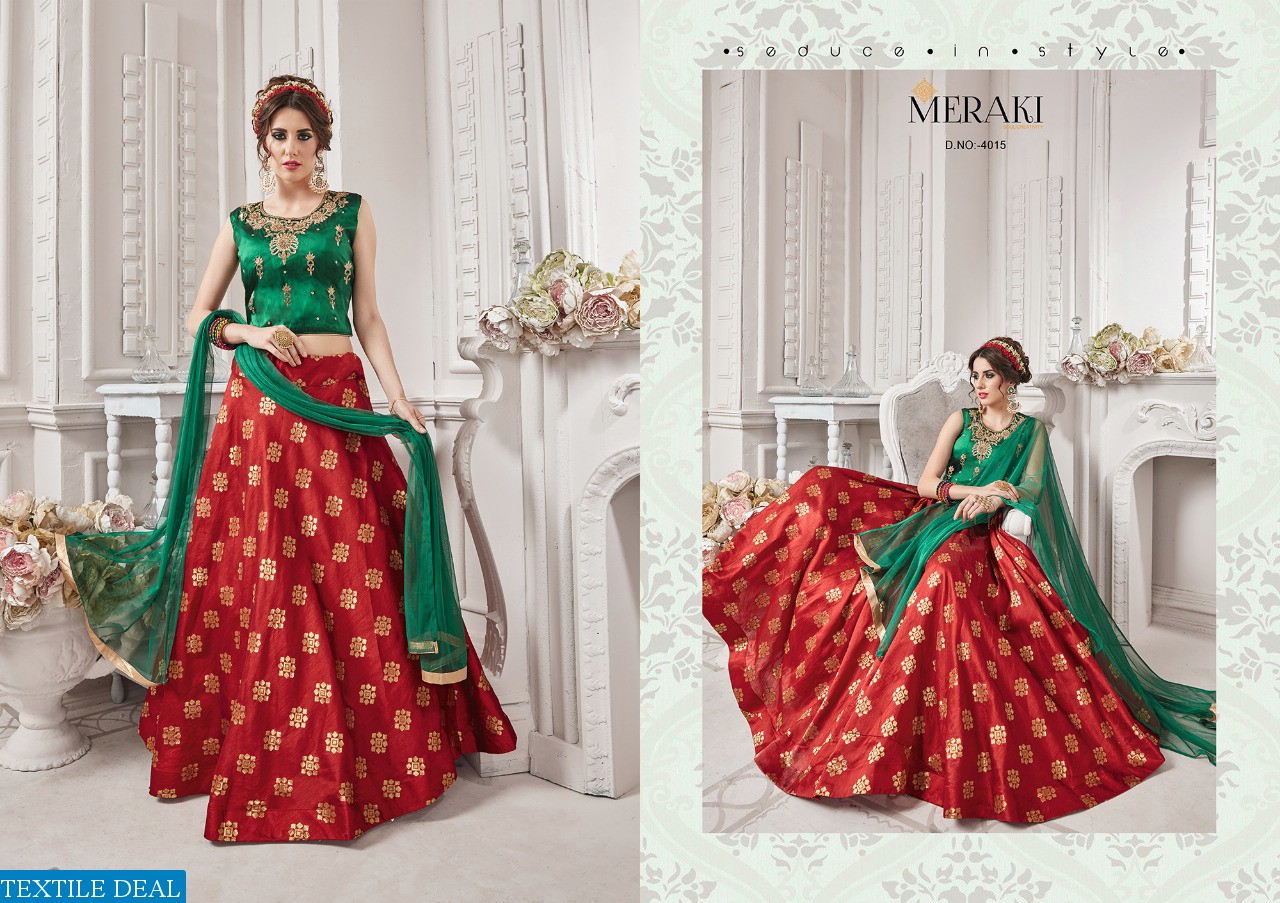 Meraki shama Wholesale ready made indian lehenga